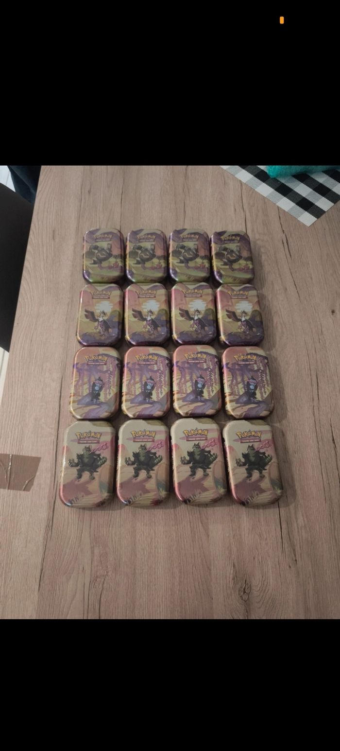 Mini tins pokémon