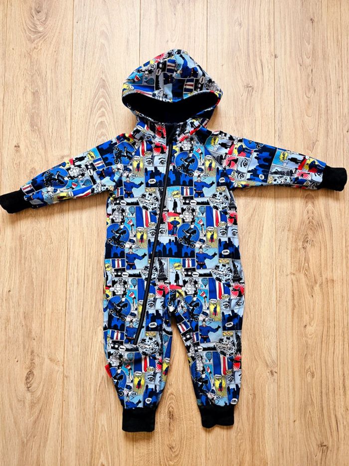 Combinaison de pluie iELM softshell superman super-héros 92 cm 2-3 ans - photo numéro 2