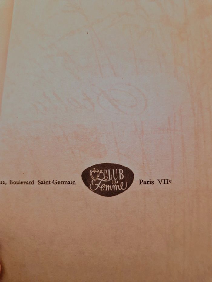 6 livres anciens Club de la Femme. - photo numéro 4