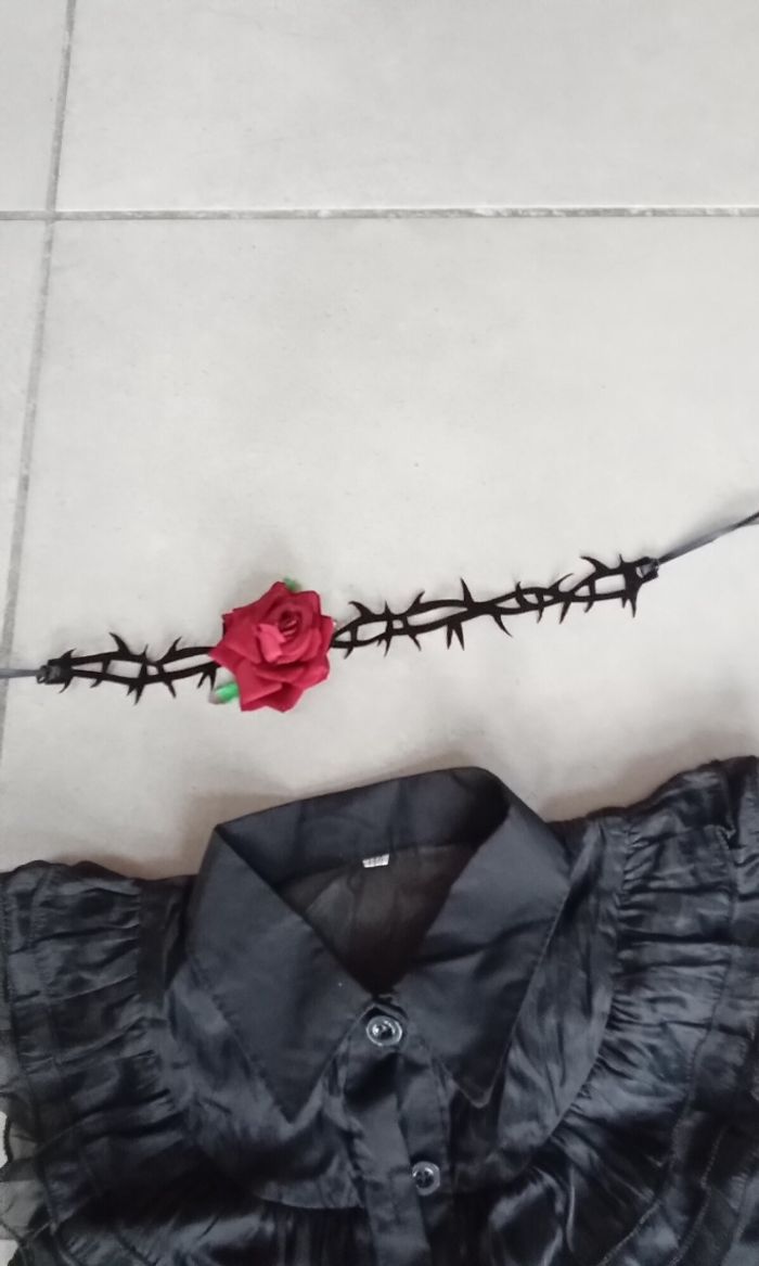 Déguisement Mercredi taille 10 ans - photo numéro 5