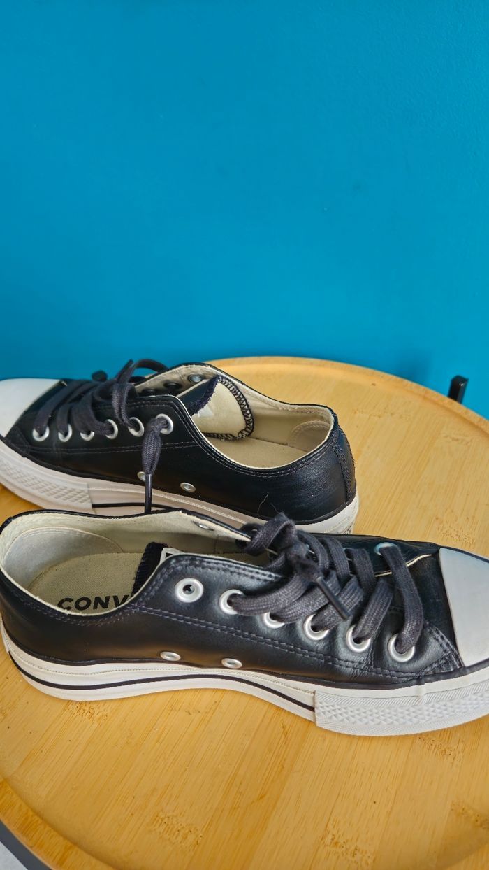 Converse femme basse noire - photo numéro 8