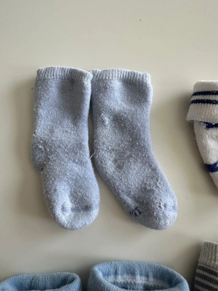 Lot de 4 paires de chaussettes bébé épaisses - taille 15/18 - photo numéro 4