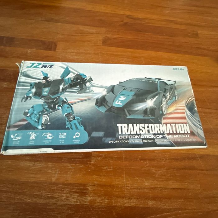 Voiture transformation police à télécommande