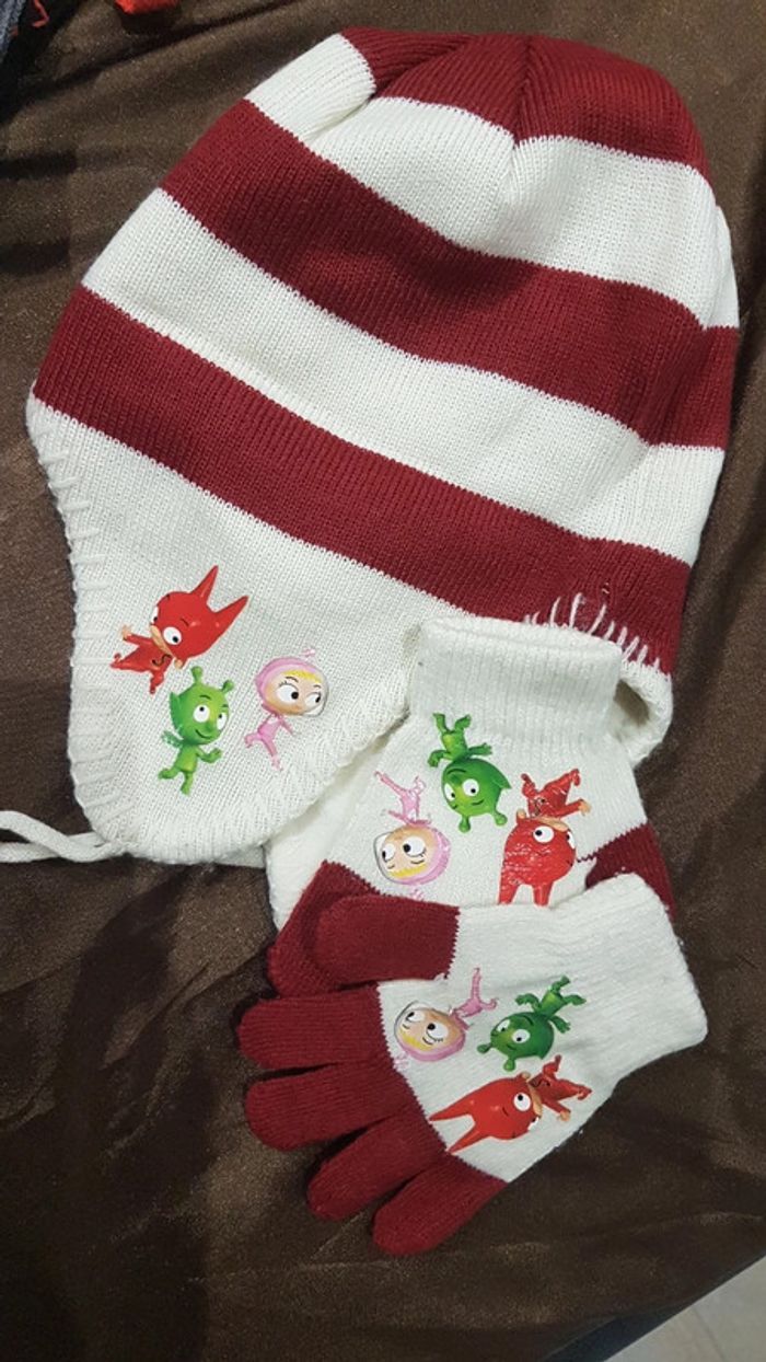 Lot Bonnet et gants pyjamasques - photo numéro 6