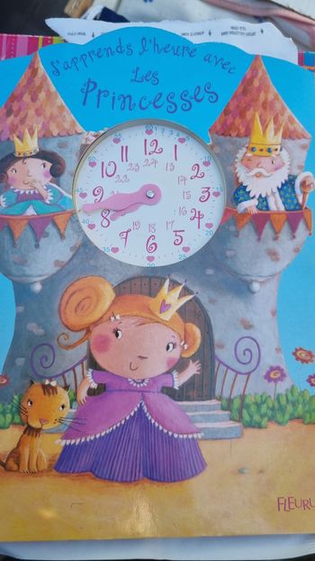 Livre pour apprendre à l'heure