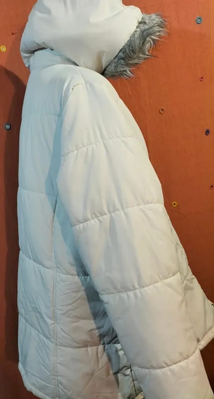 Manteau blanc taille 54/56 - photo numéro 3