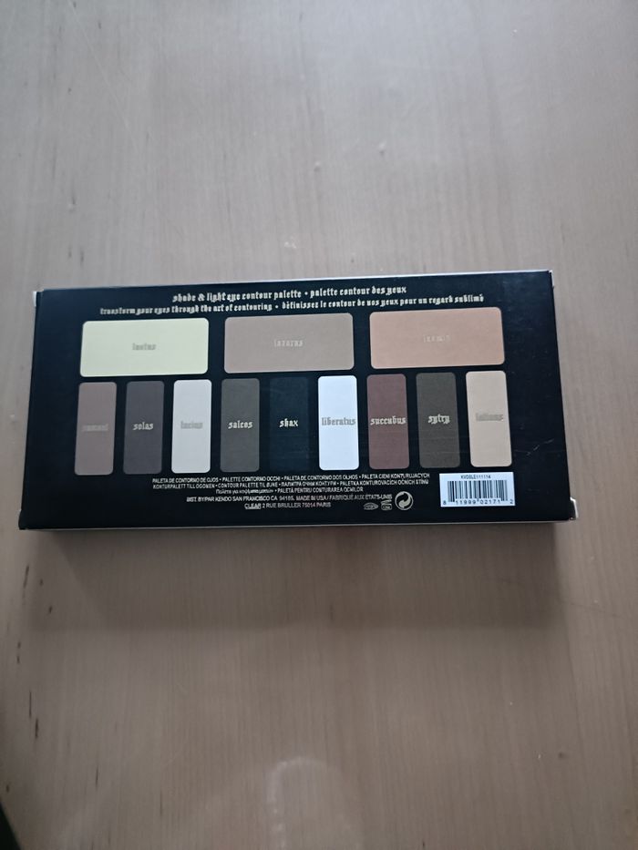 TROIS PALETTES KAT VON D NEUVES - photo numéro 5