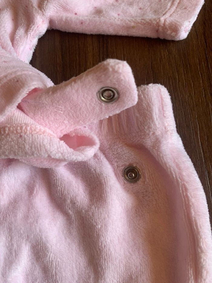 Ensemble Kiabi pyjama naissance fille rose - photo numéro 4