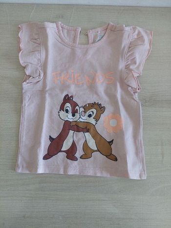 Lot de 7 t-shirts manches courtes filles 18mois