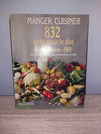 Livre manger, cuisiner