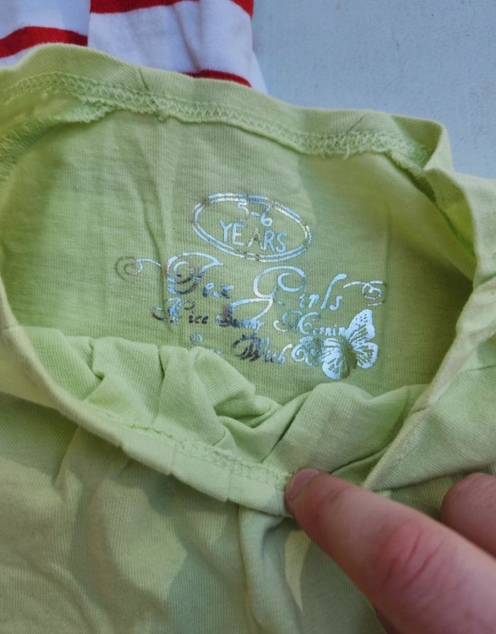 Lot 2 tshirts manches longues pull Tex 5-6 ans - photo numéro 4