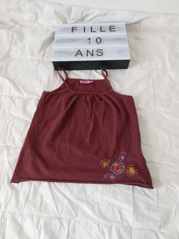 Débardeur fille 10 ans