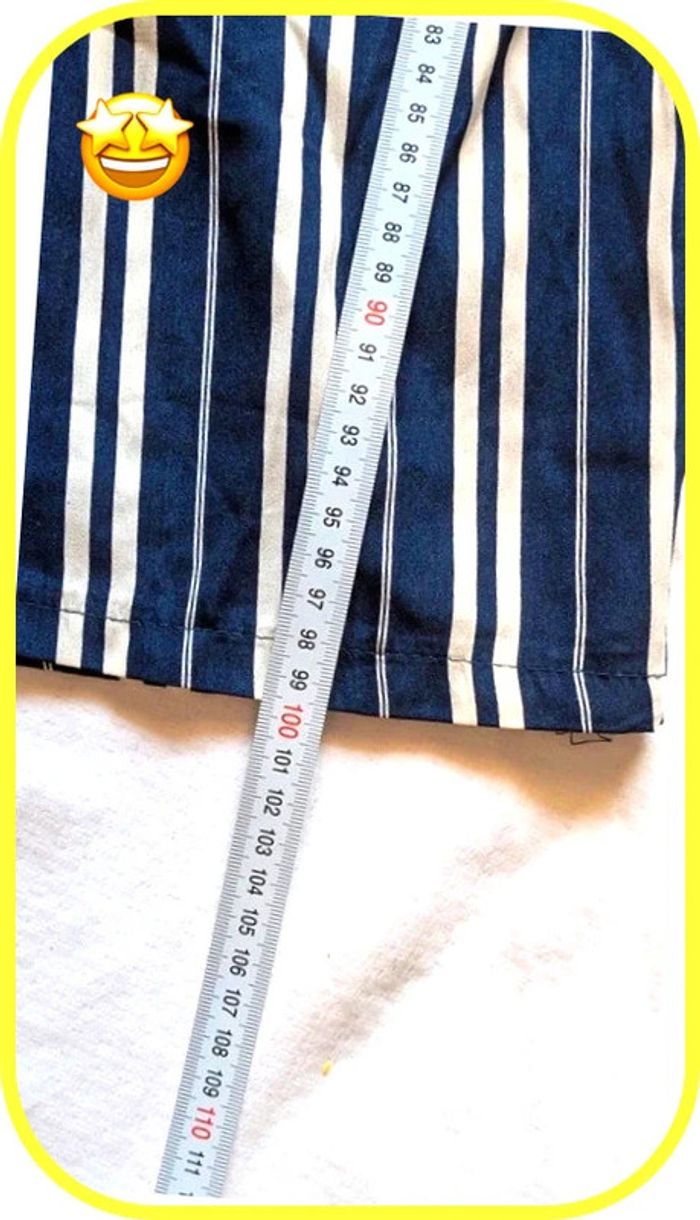 Pantalon fluide à rayures femme neuf S - photo numéro 4