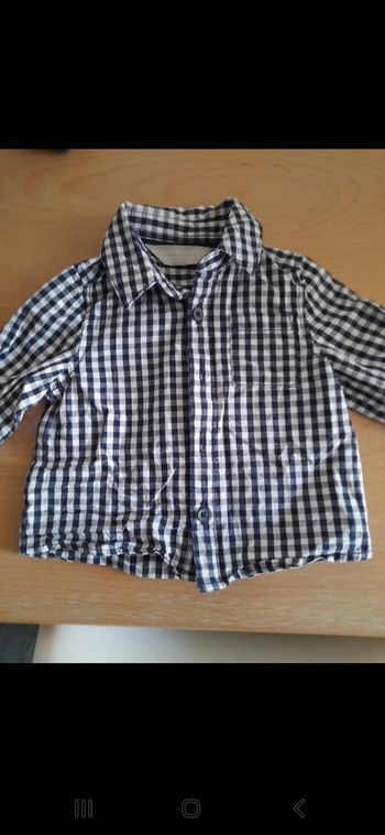 Chemise primark 3 mois