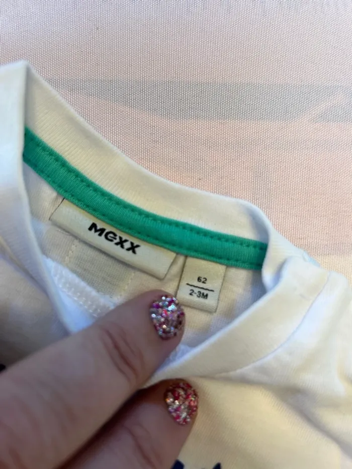 Lot de 2 tee-shirts bébé Mexx - 2/3 mois - photo numéro 8