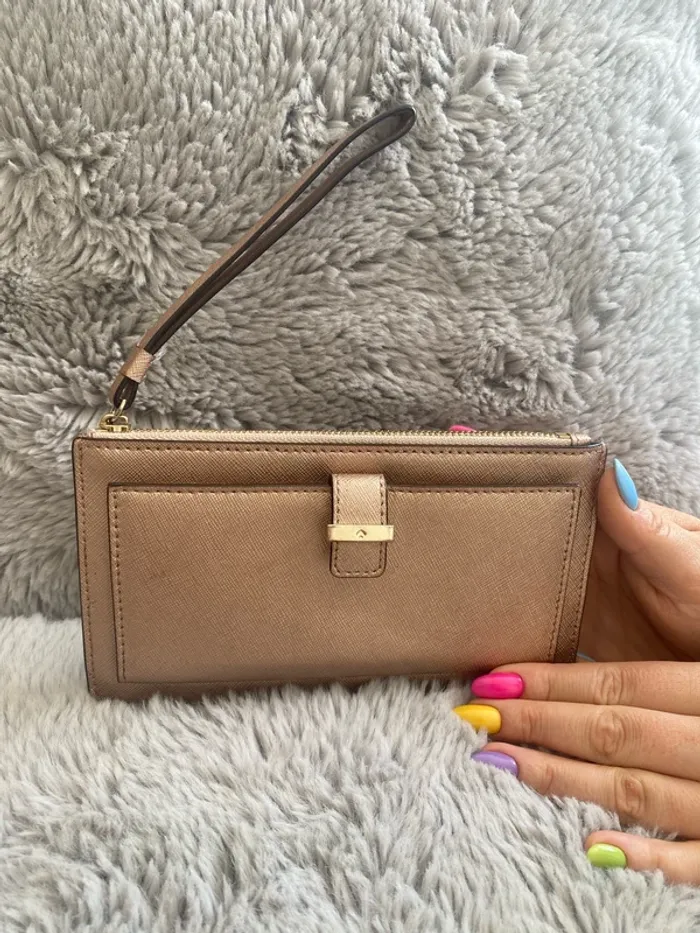 Porte-feuille Kate Spade Rose Gold - photo numéro 2