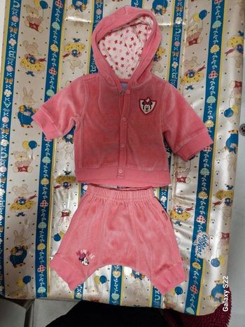 Ensemble minnie 1 mois