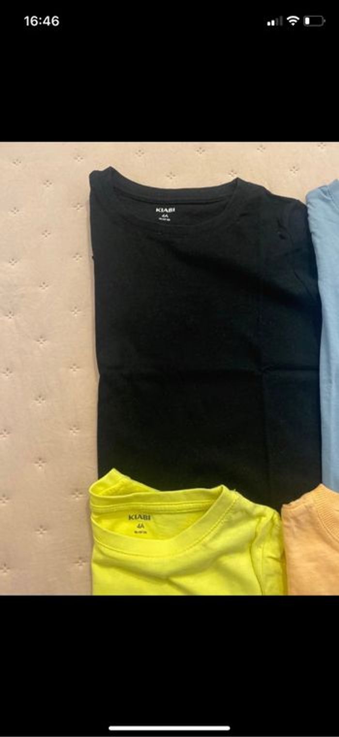 Lot t-shirt 4 ans - photo numéro 5