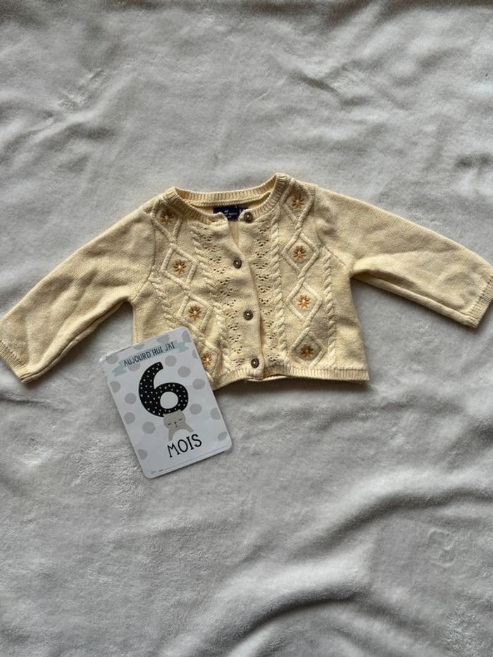 Gilet sergent major jaune