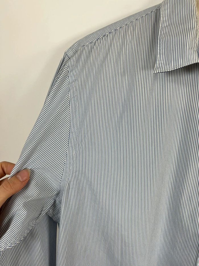 Chemise rayée bleue et blanche Scotch & Soda - photo numéro 2