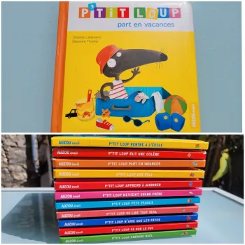 Livre P'tit Loup, Auzou Éveil 🧳 P'tit Loup part en vacances 🏖