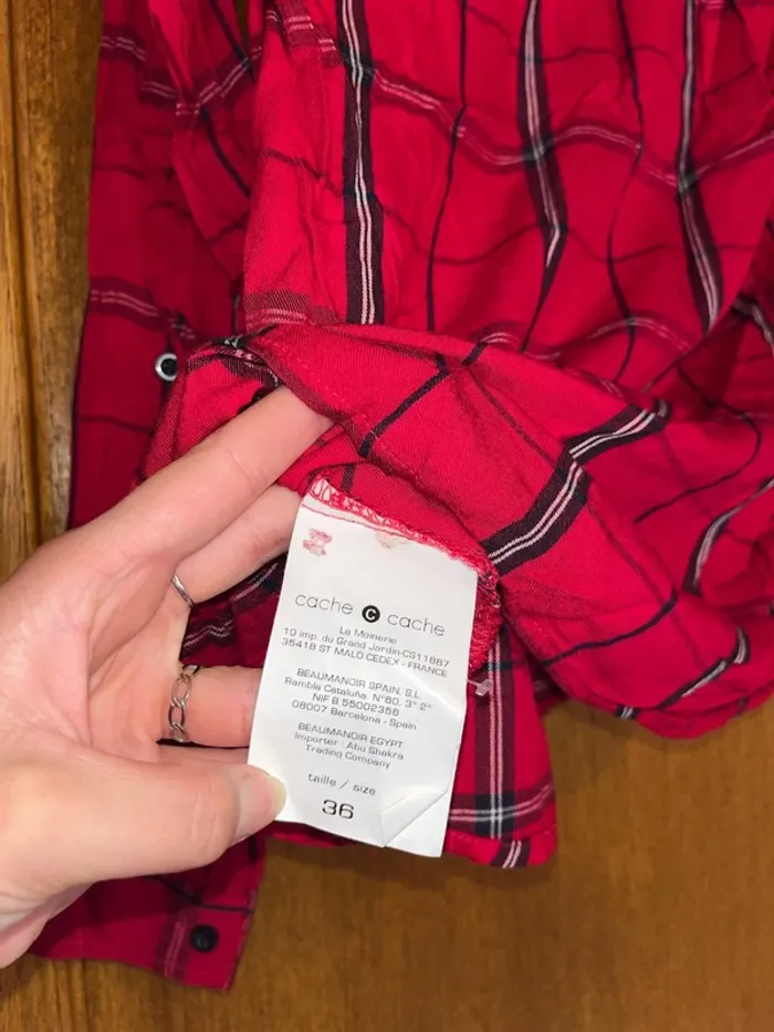 Chemise a carreaux - photo numéro 4