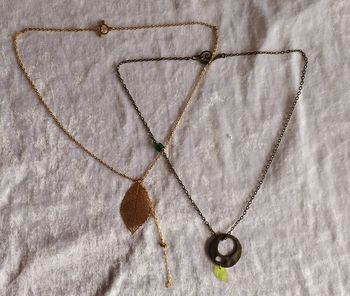 Collier thème nature vendu à l'unité