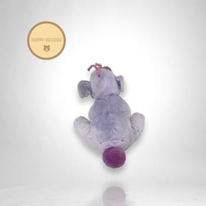 Peluche Elephant  violet Lumpy Disney A726 - photo numéro 2