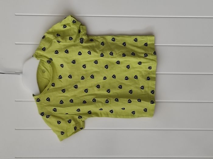 👕 T-shirt bébé garçon 12 mois – motif bateau - photo numéro 2