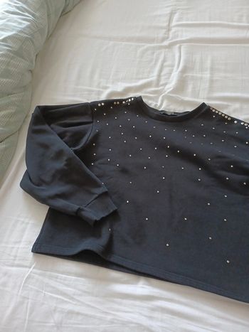 pull à manches bouffantes