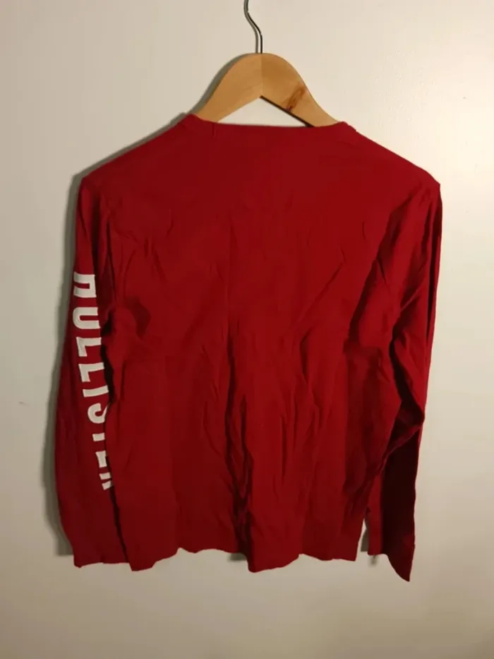 C10 t-shirt rouge Hollister S - photo numéro 2