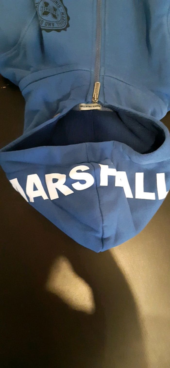 Ensemble Jogging et veste bleu Marshall - photo numéro 3