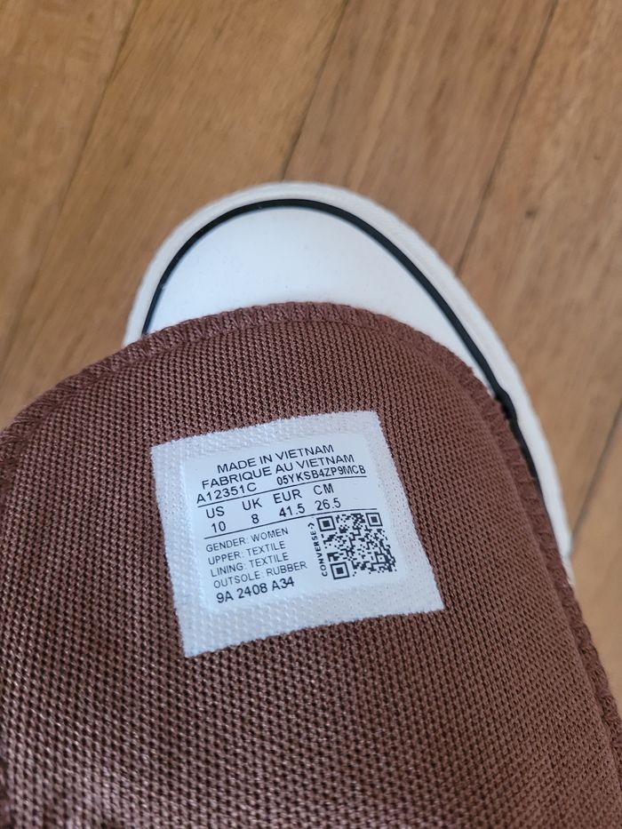 Converse plateforme 41,5 - photo numéro 7