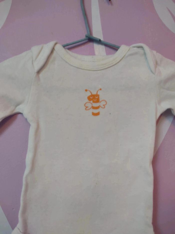 Lot 3 body manches longues 3 mois - photo numéro 4