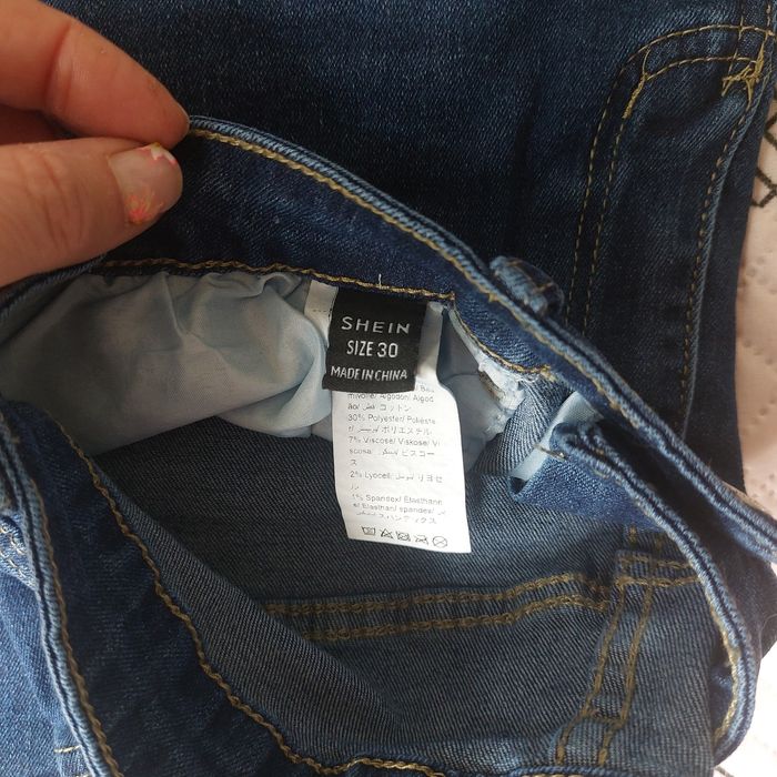 Pantacour en Jeans élastique - photo numéro 4