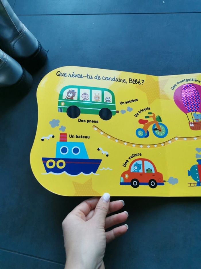 Imagier de bébé un livre à toucher neuf - photo numéro 8