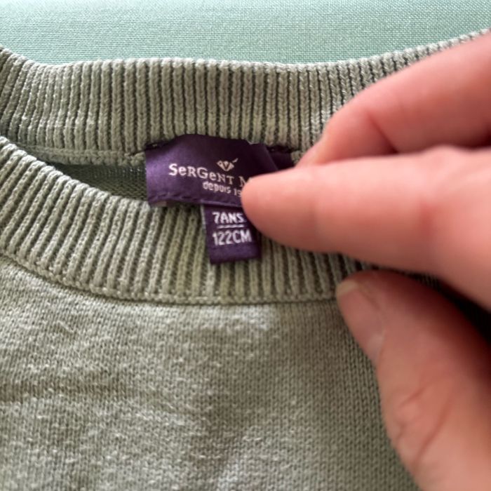 Vends pull léger sergent major 7 ans très bon état - photo numéro 4