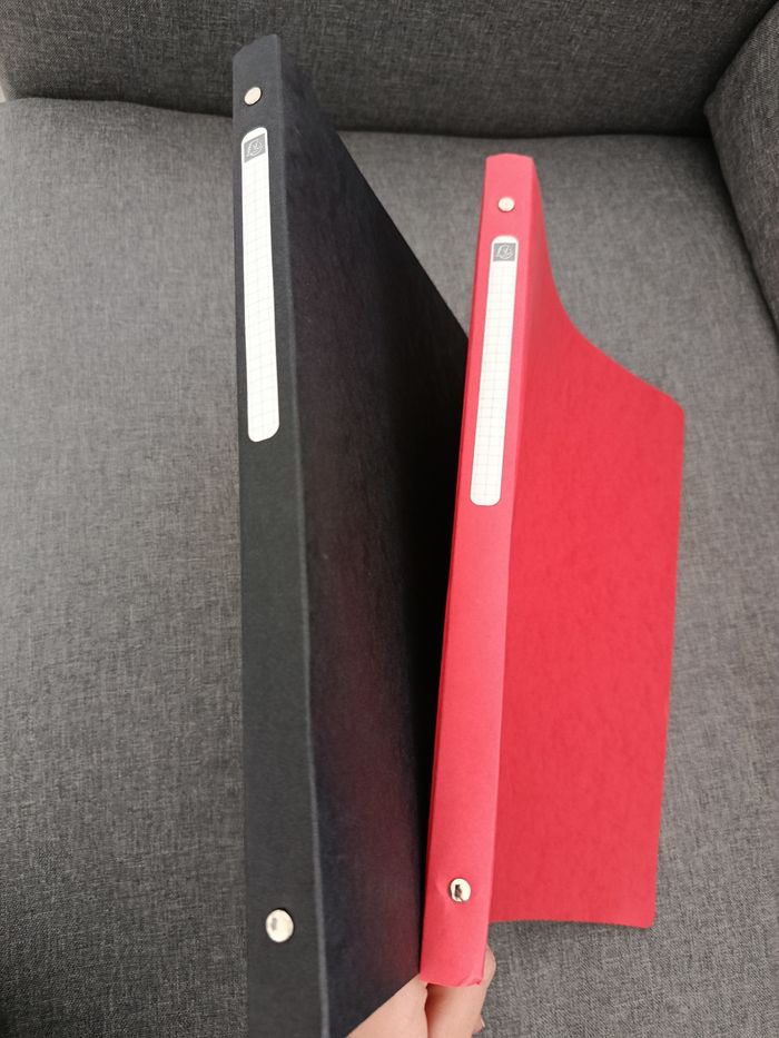 2 petits classeurs neufs Exacompta - photo numéro 2