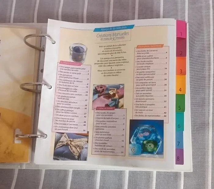 Classeur de créations manuelles - photo numéro 2