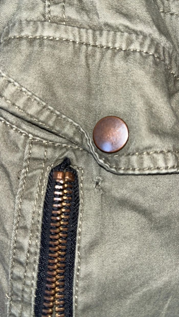 Veste mi saison kaki - photo numéro 2