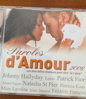CD compilation, 2006, Paroles d’amour