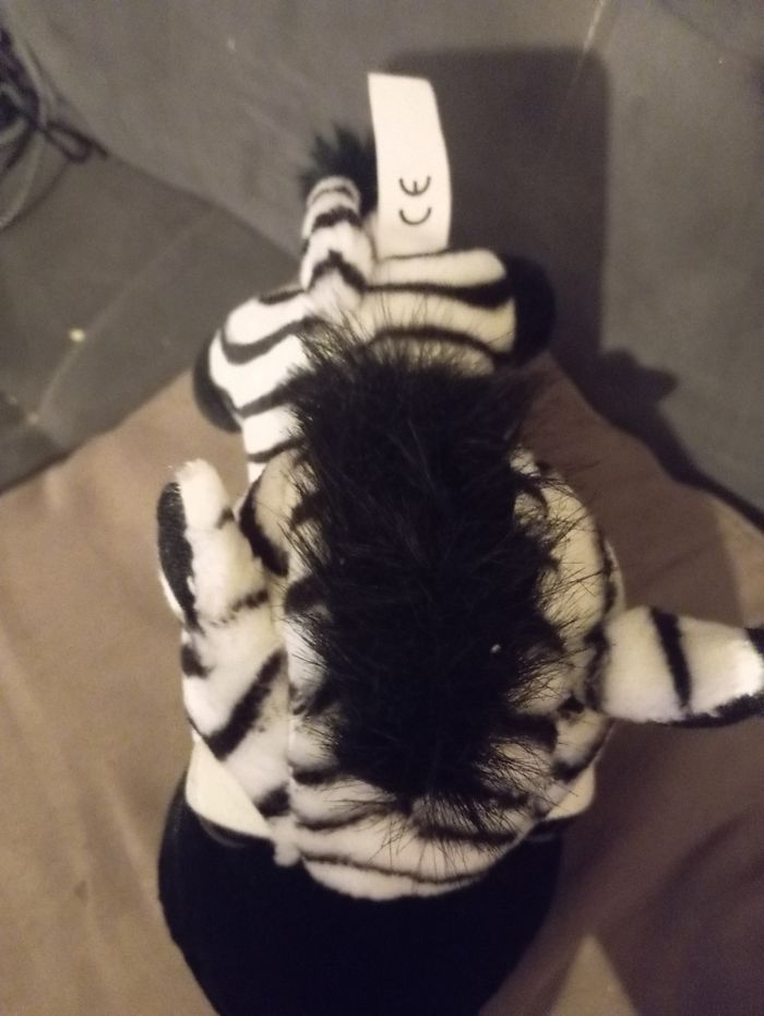 Peluche zèbre - photo numéro 6