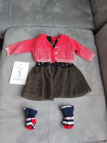 Tenue Noël 3 mois