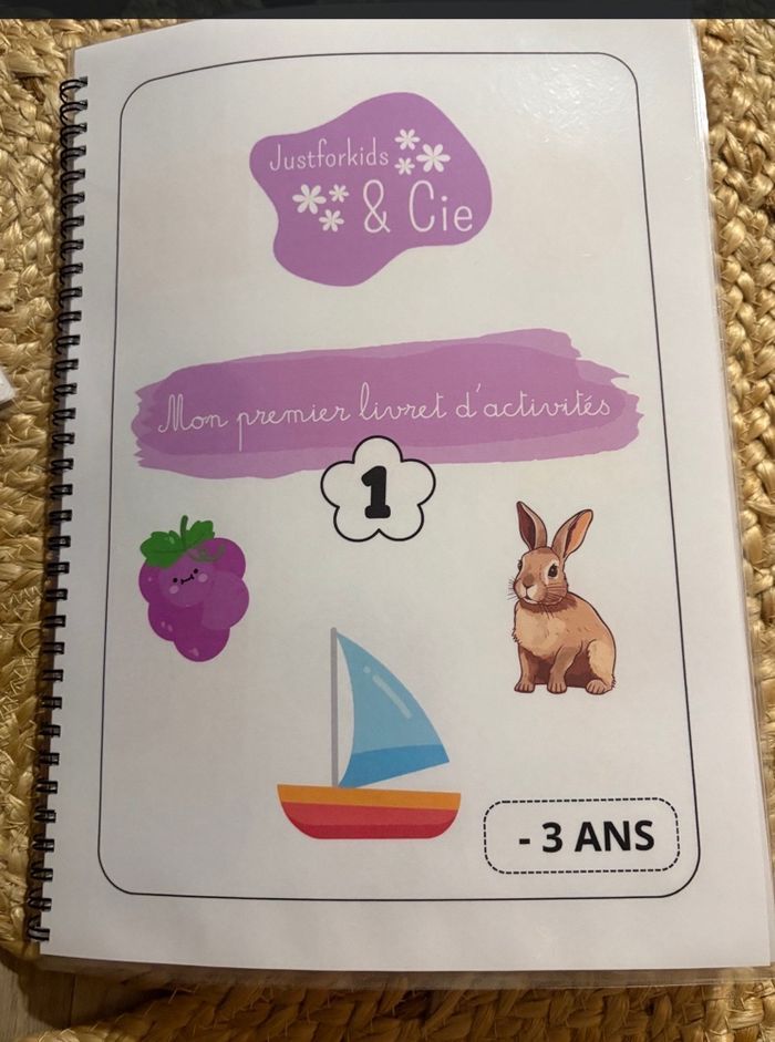 Livret d’activités avec pièces à scratch Montessori - photo numéro 2