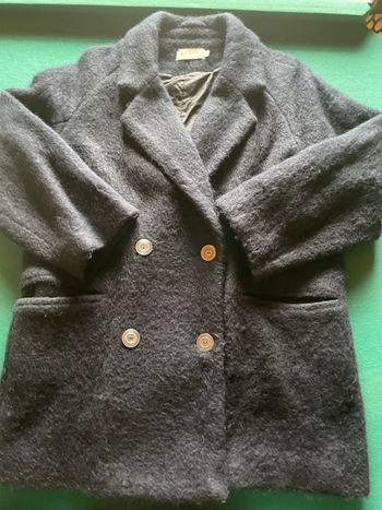 Veste laine bouillie