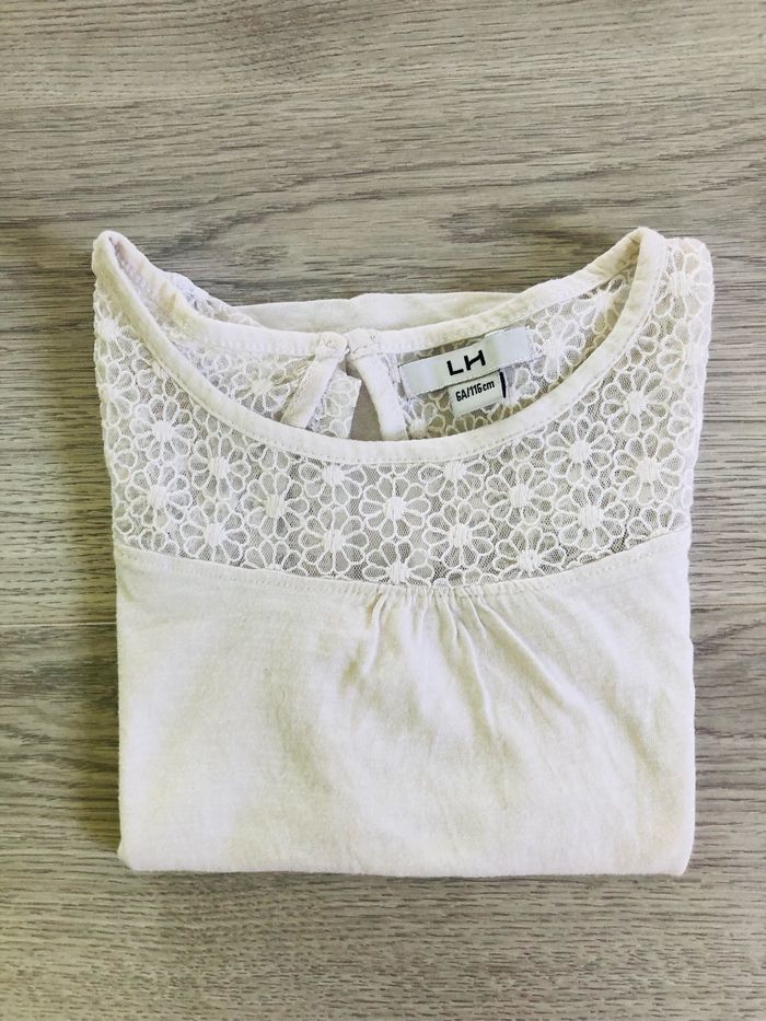 Teeshirt fille 6 ans blanc la halle