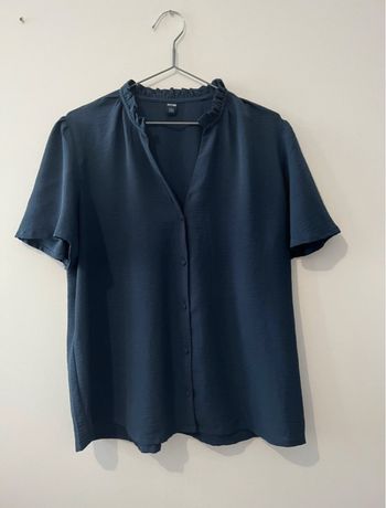 Chemise bleue marine 