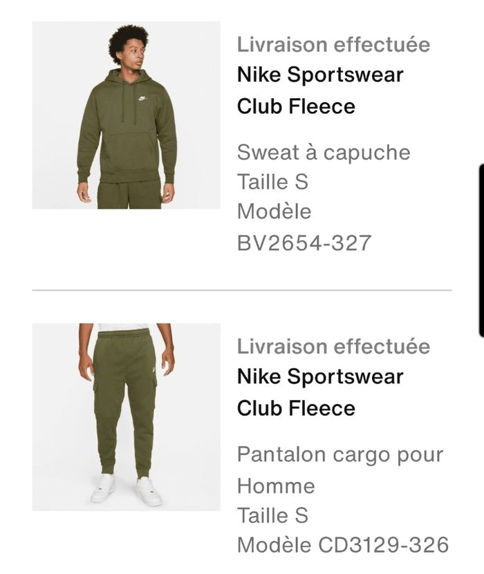 Ensemble jogging Nike taille S TBE - photo numéro 10