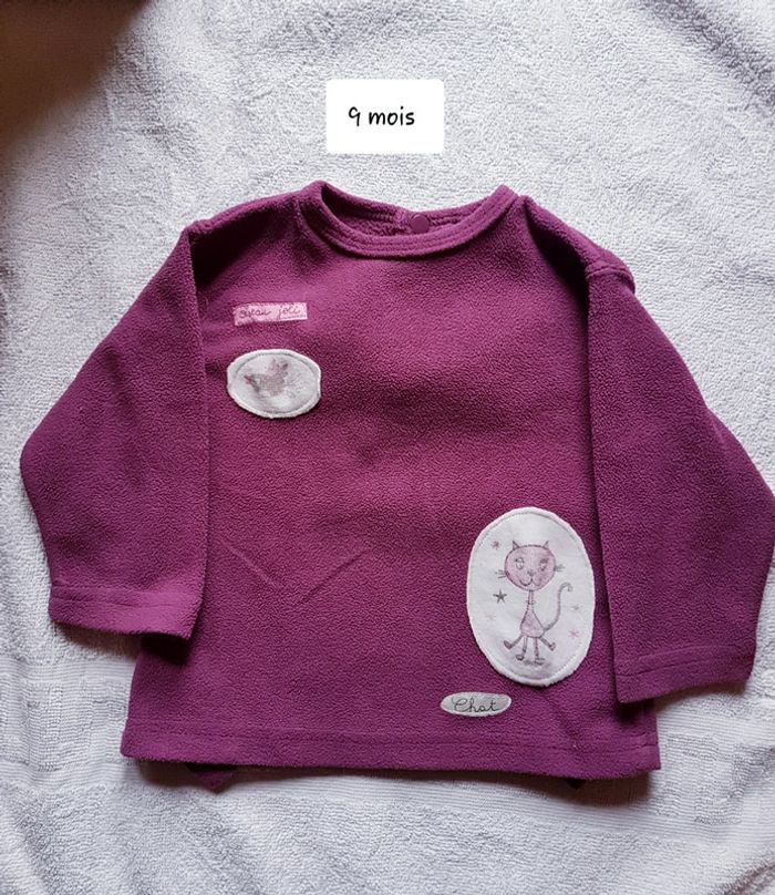 Pull polaire 9 mois