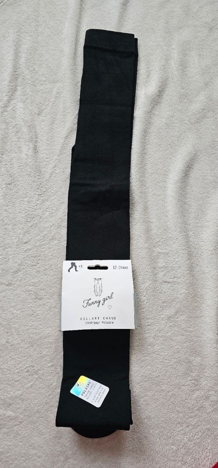 Collant chaud fille 12-14 ans - Intérieur polaire ultra-doux - photo numéro 6